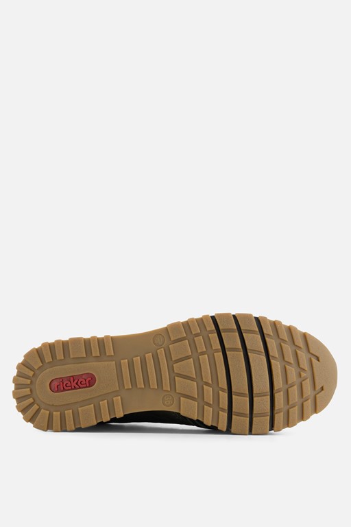 Rieker Sneakers groen Imitatieleer