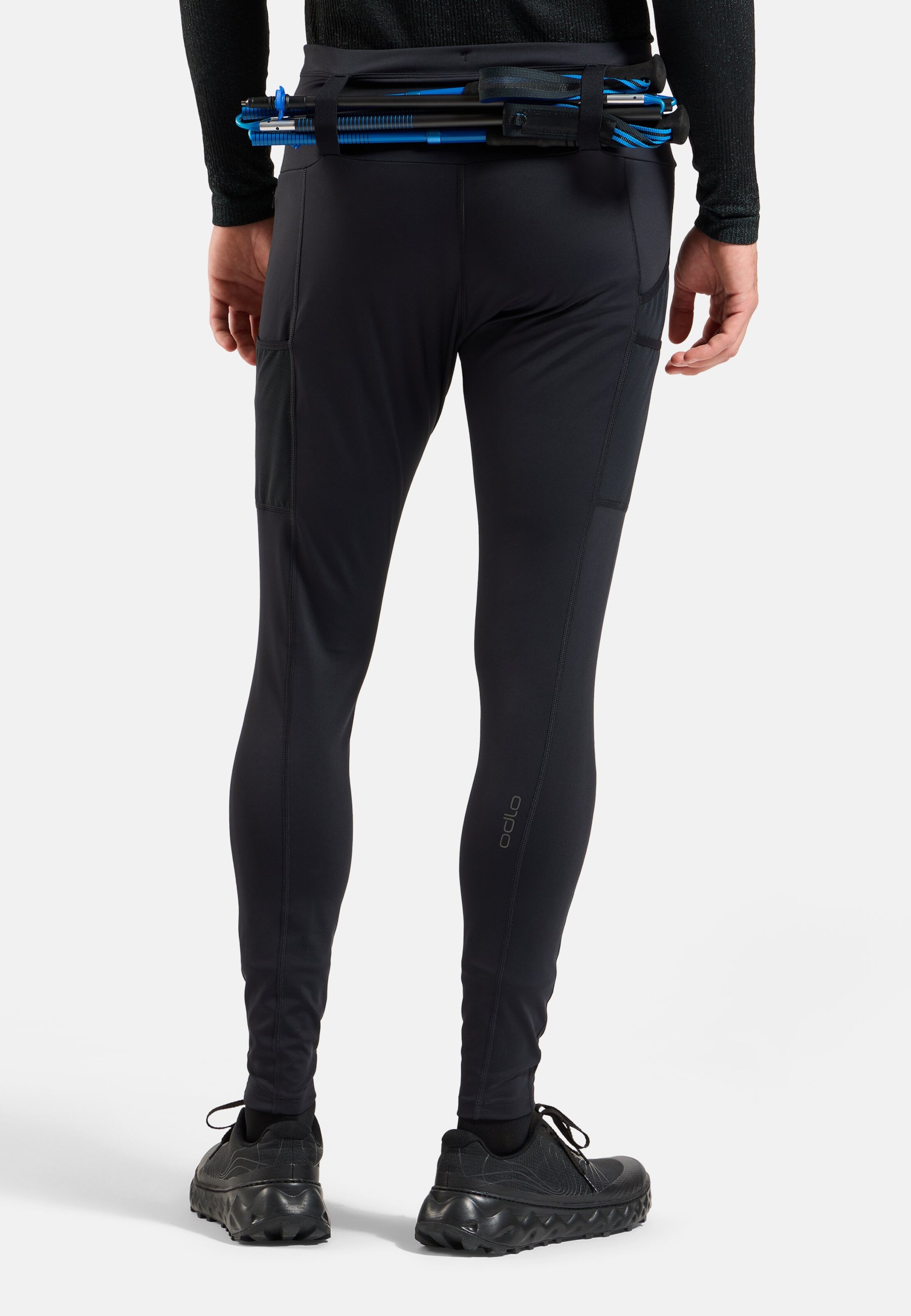 X-Alp Warm Cargo-Trailrunning-Tights in black