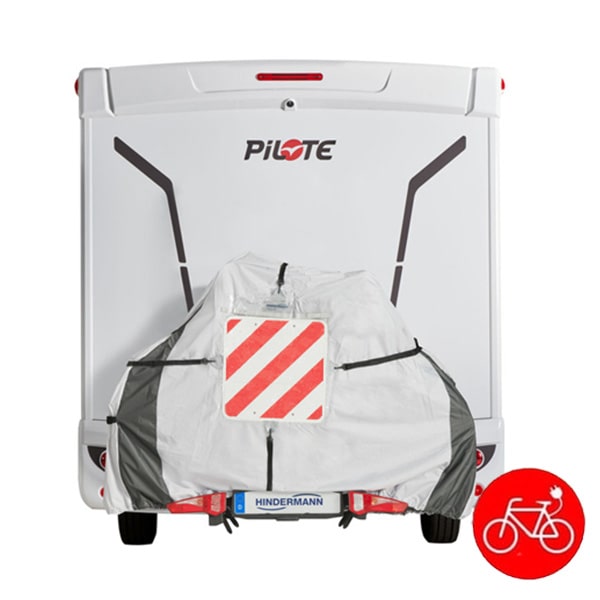 Housse porte-vélos d'attelage 2 à 3 vélos