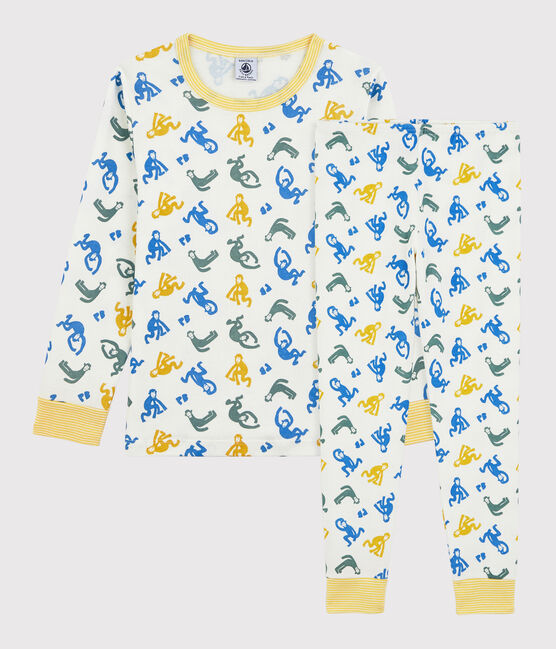 Pyjama singes phosphorescents petit garçon en coton