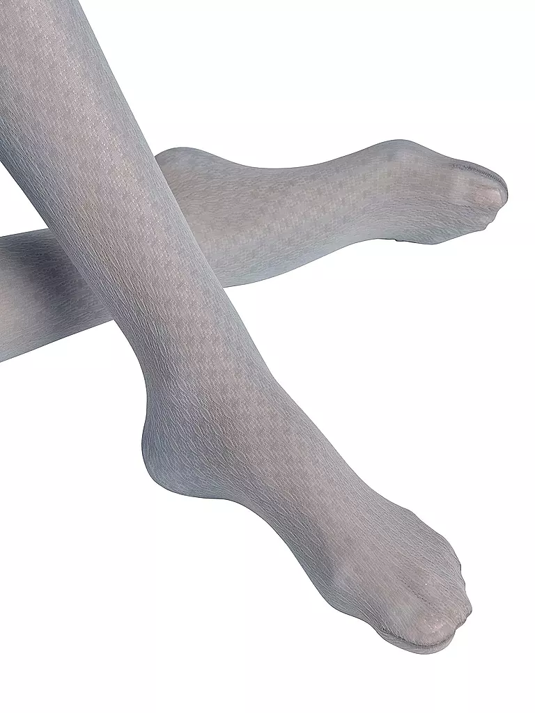 FALKE Modestrumpfhose LULLABY steel grey hellgrau