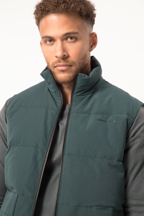 STHUGE Steppweste, Outdoor, Stehkragen, Zipper, bis 8 XL