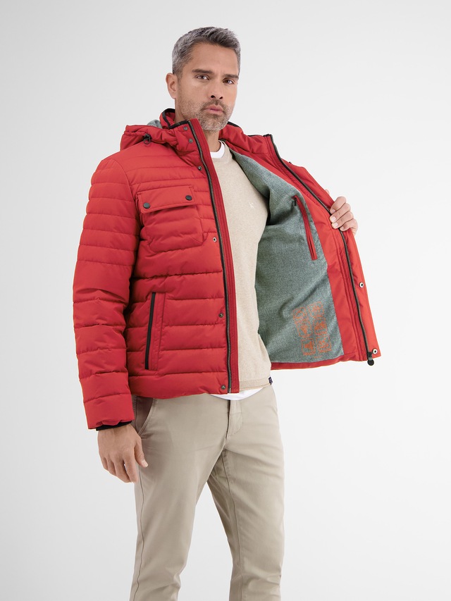 LERROS Winterjacke »LERROS Steppjacke mit abnehmbarer Kapuze« mit Kapuze