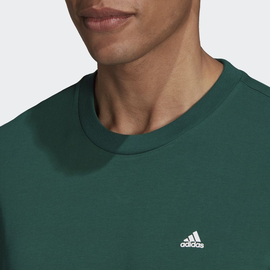 adidas Sportswear T-Shirt Comfy and Chill - Vert/Blanc