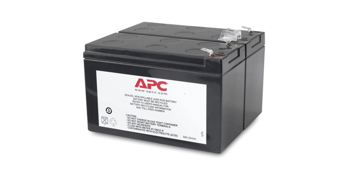 APCBatterij Vervanings Cartridge RBC113  (Zwart)