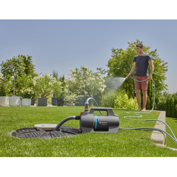 Gardena besproeiingspomp 4100 Silent incl. slangen en koppelingen