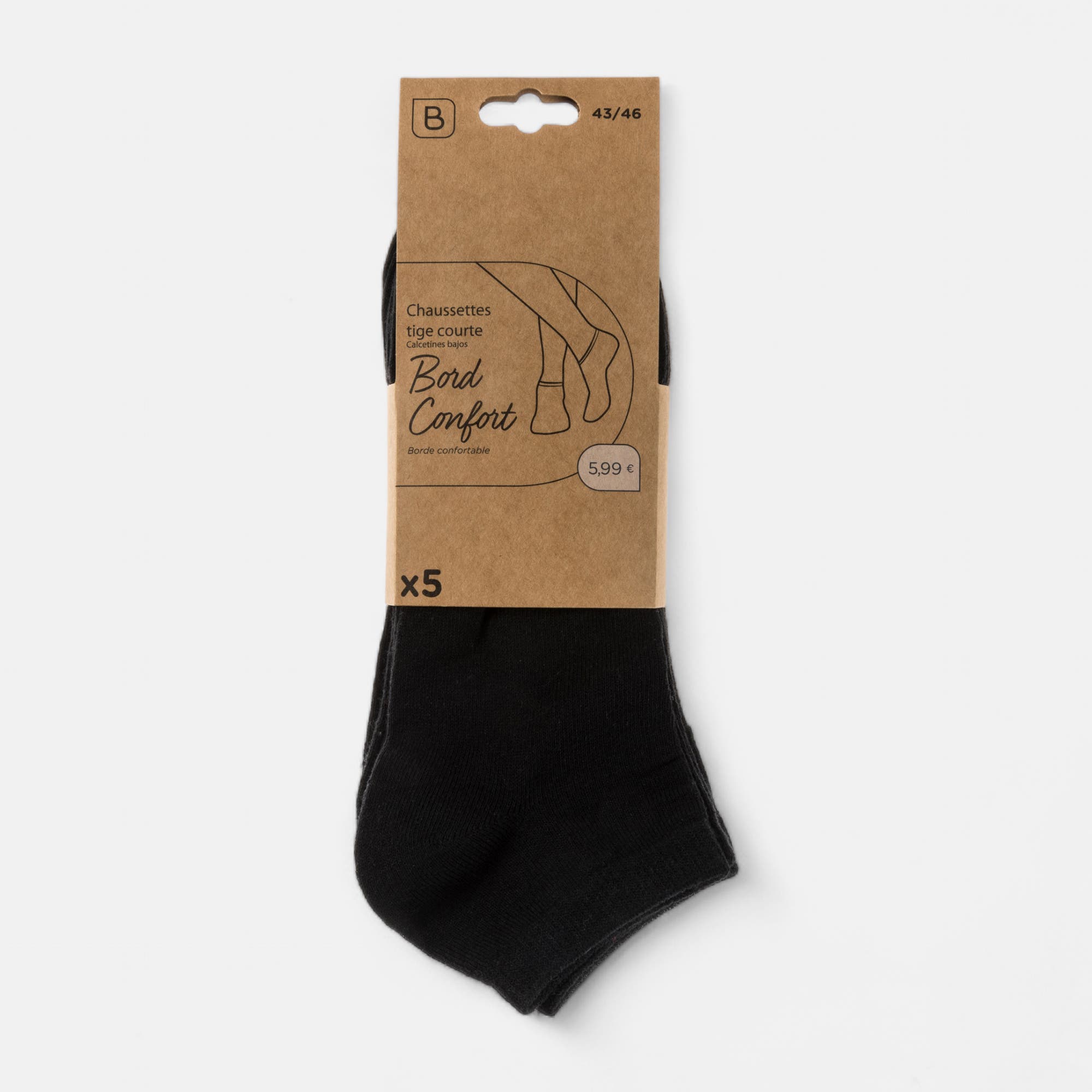Chaussettes Homme noir