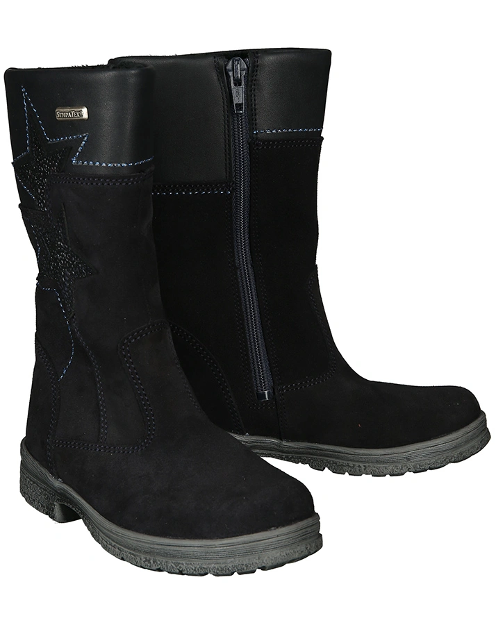 Winter-Stiefel ALLIE gefüttert in dunkelblau