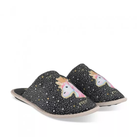 Chaussons NOIR EMOJI