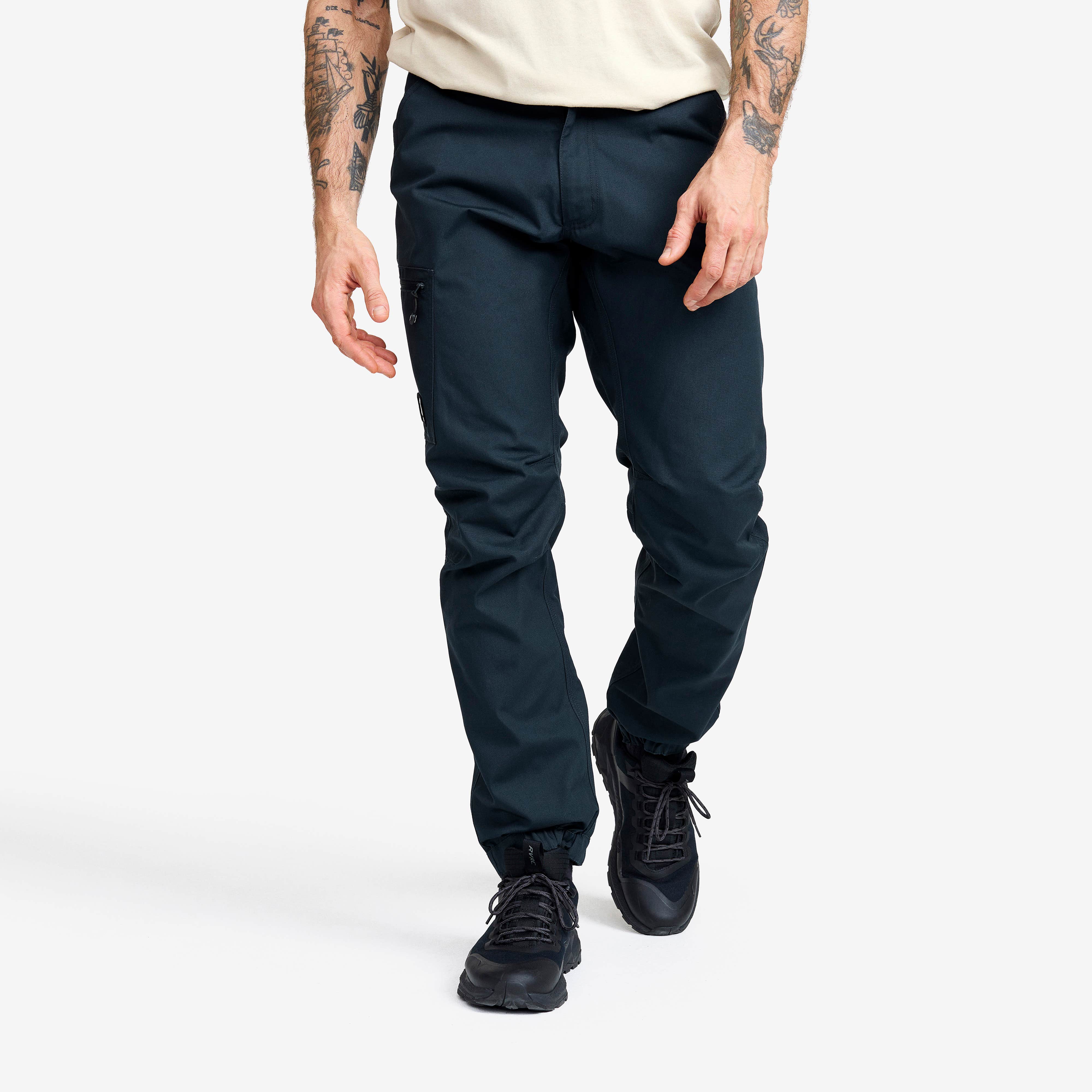 Outdoor Basic Pants Herre Blueberry