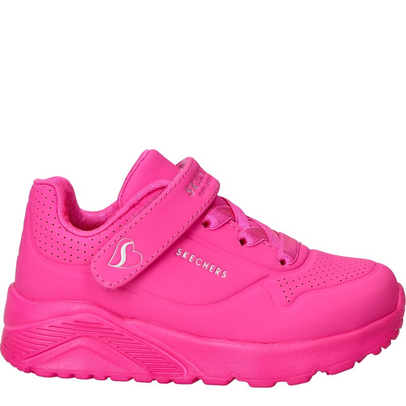 Skechers Uno Lite Sneakers Roze Meisjes