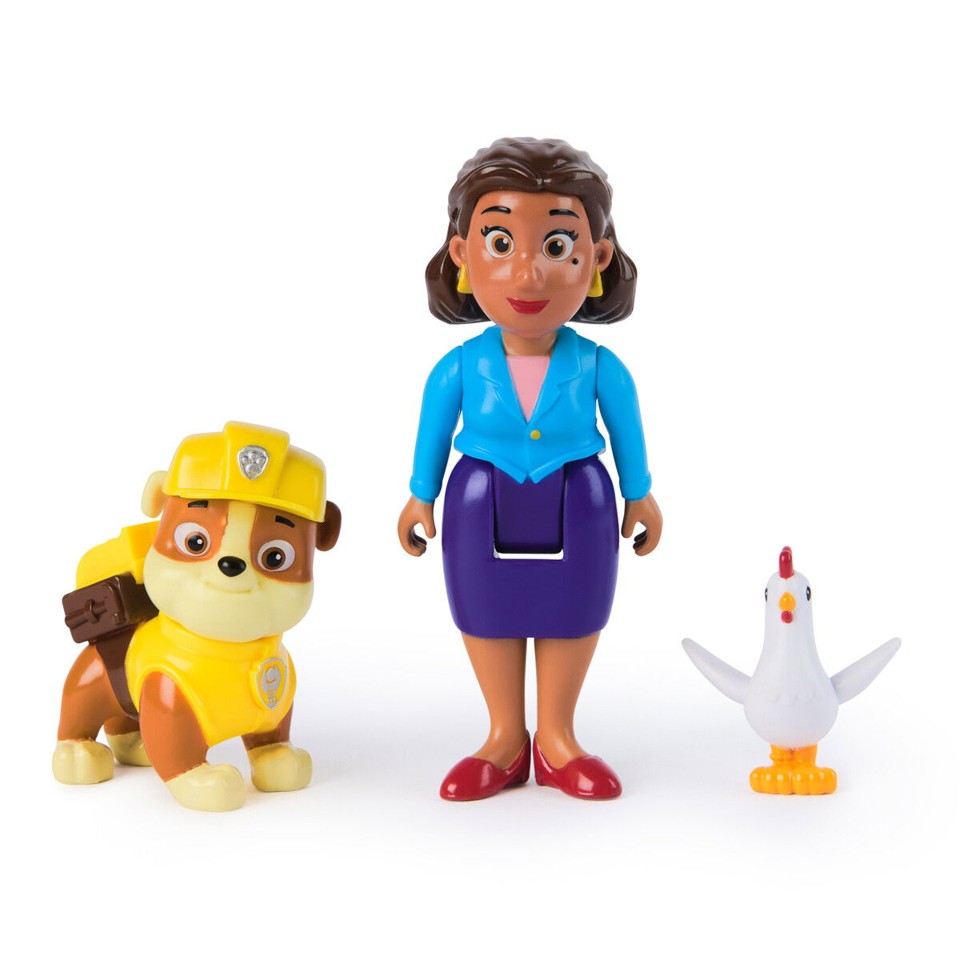 PAW Patrol Hero Pup Borgmester Godglad & Rubble