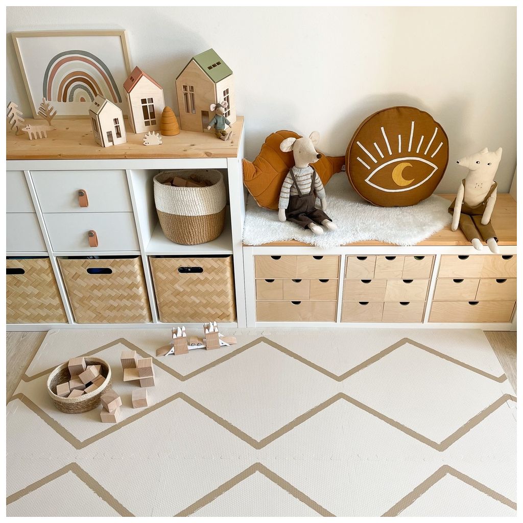 EeveveEeveve   Puzzle Matte kilim sand