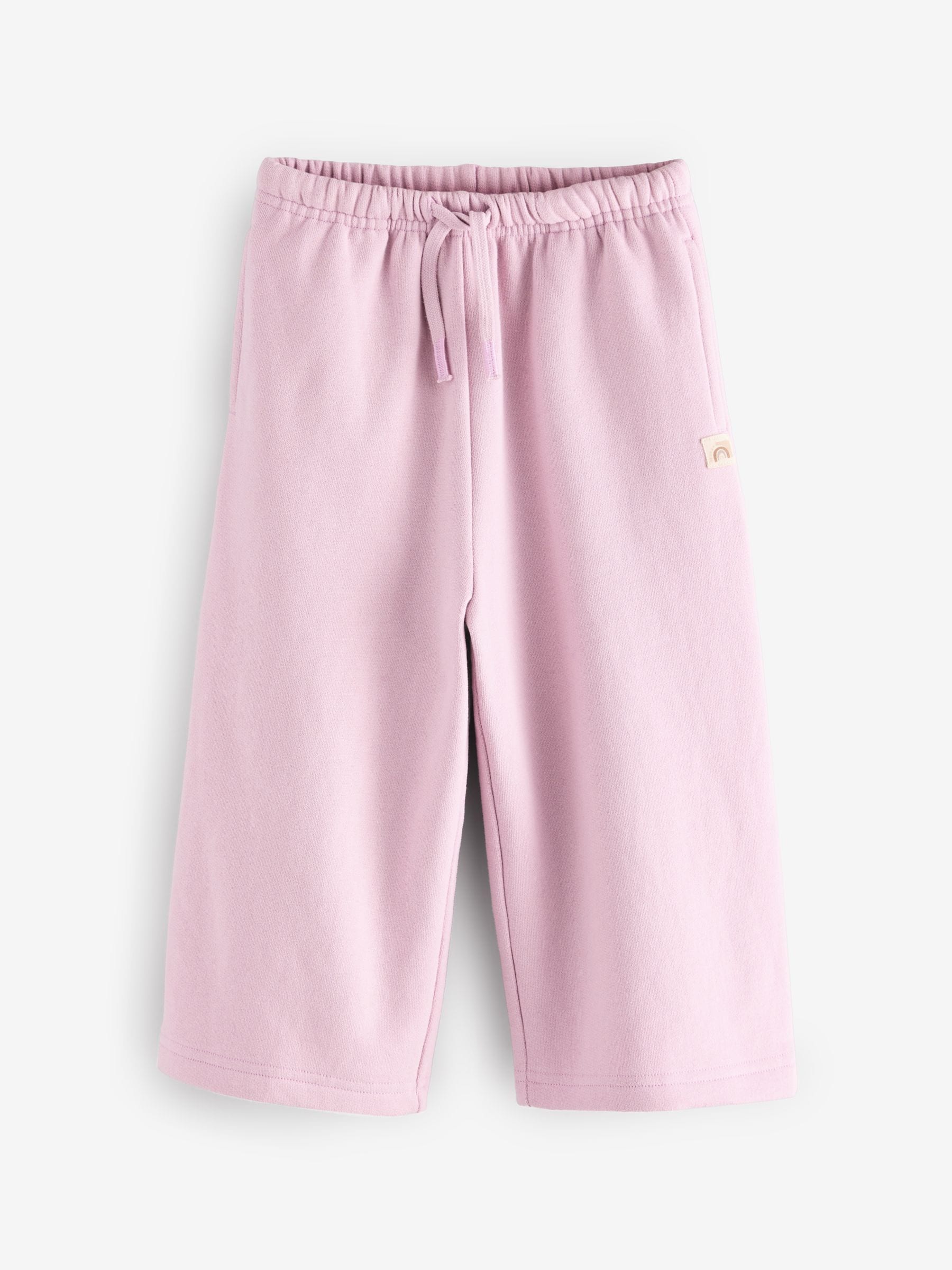 Roze/blauw/beigebruin - Set van 3 joggingbroeken met wijde pijpen (3mnd-7jr)