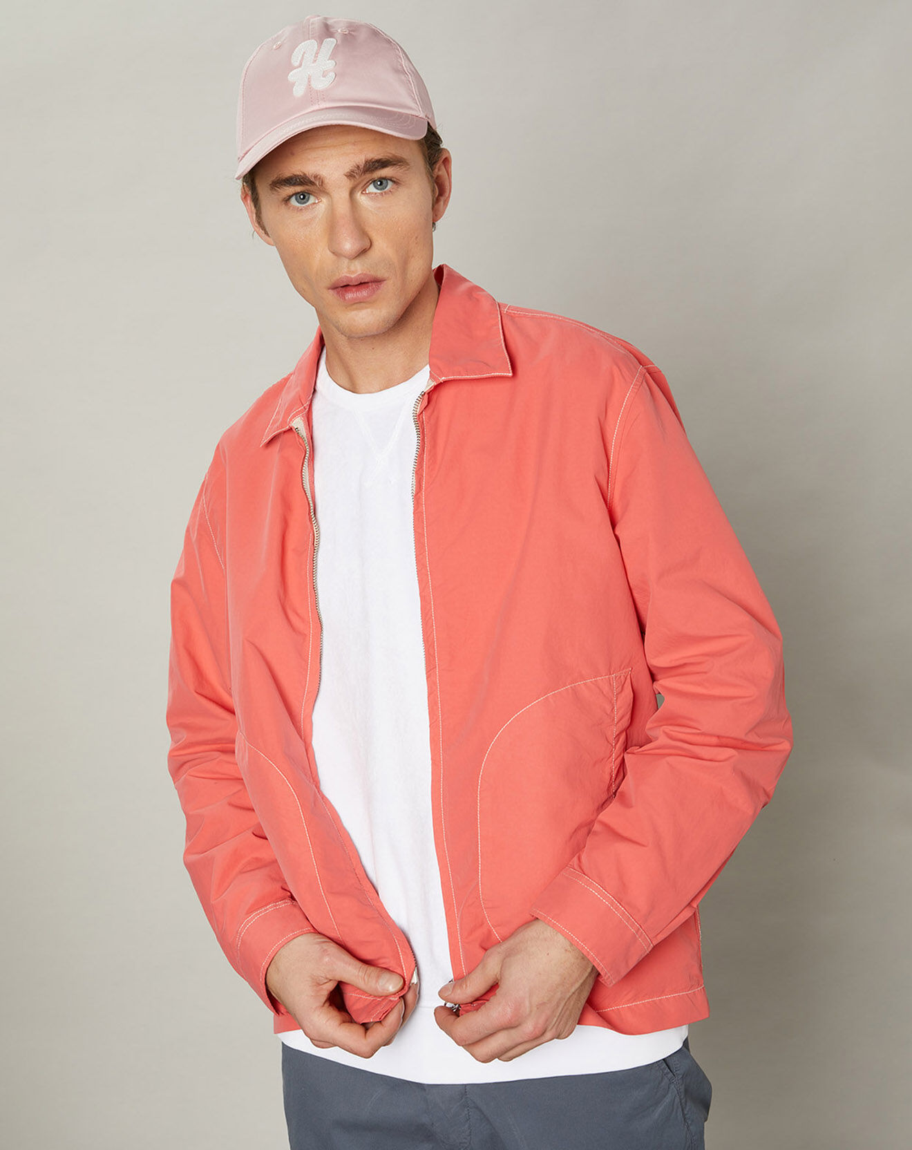 Hartford Blouson Delano Pat rouge