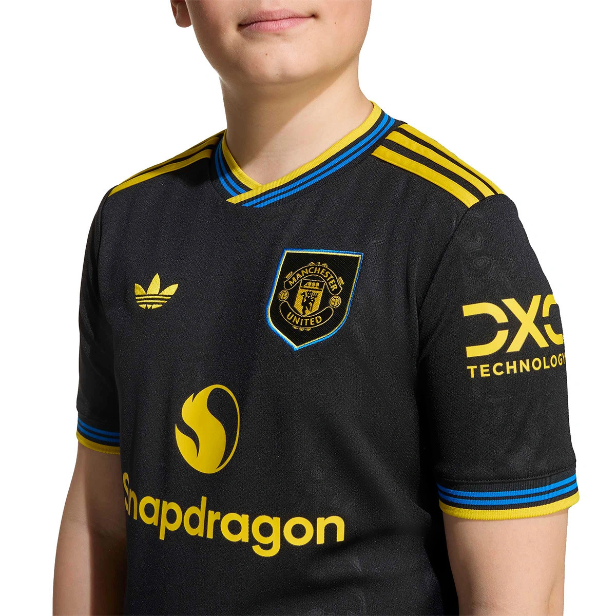 Camisola adidas Manchester United Terceiro Equipamento 2025-2026 Criança