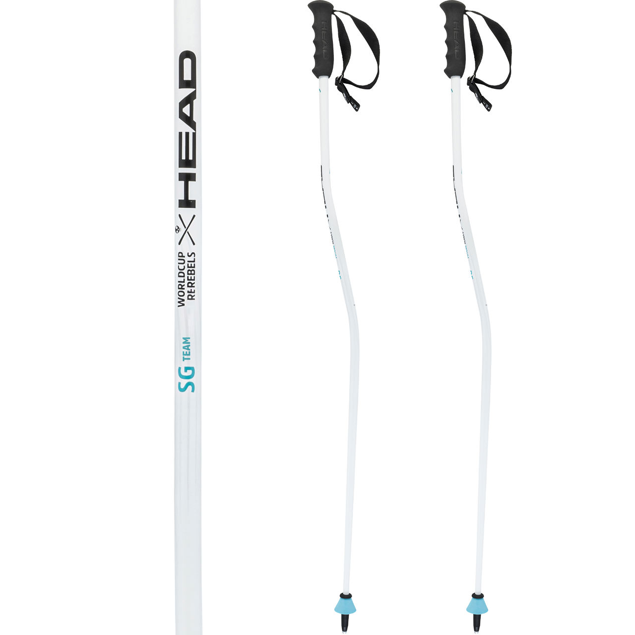 Head Worldcup SG Junior wht/blk/speed blue Stöcke | Head Skistöcke | Head | H | MARKEN | XSPO