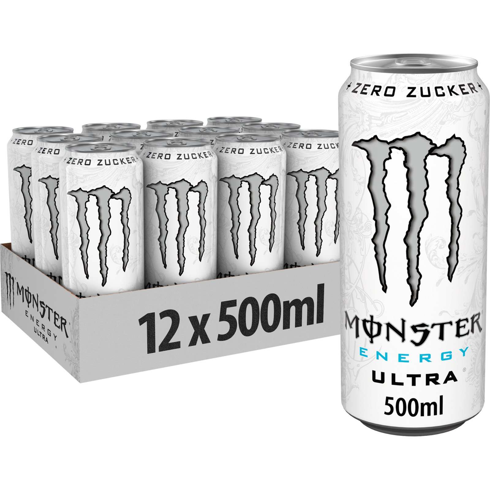 Monster Ultra White 12 x 500 ml
