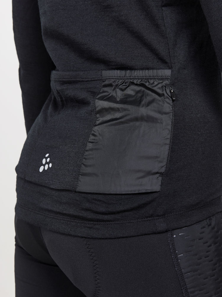 Craft Adv Bike SubZ Wool LS Jersey W Sort