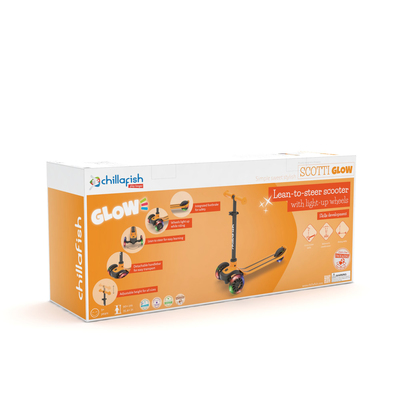 Chillafish Scotti Glow Sparkesykkel, Ginger