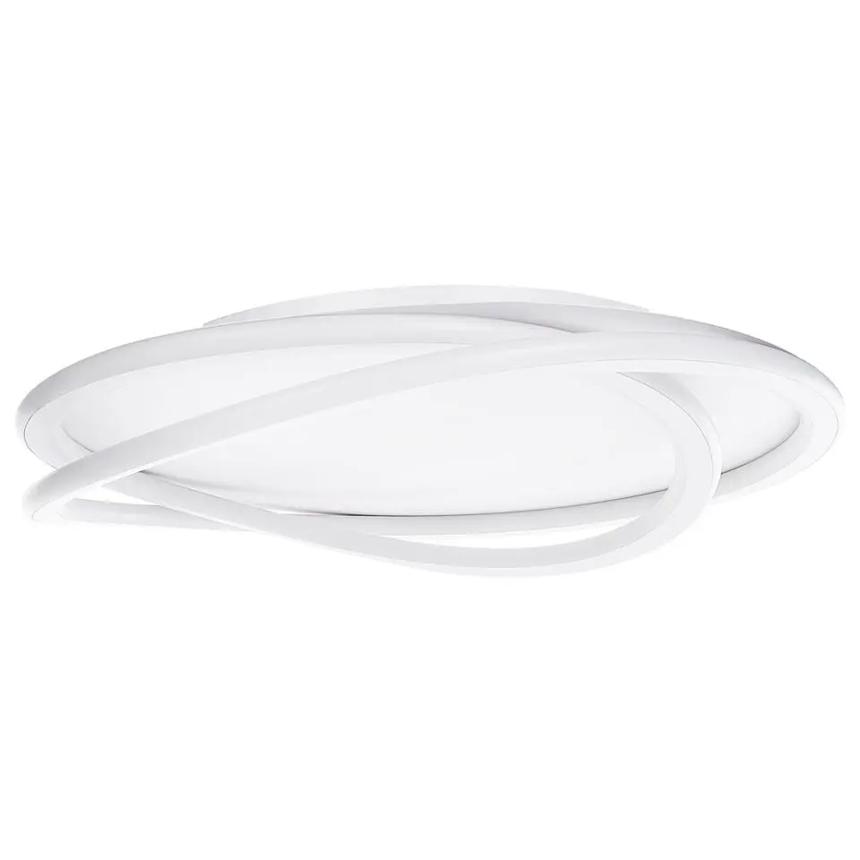 LEYLAN - Plafondlamp LED - Wit - Acryl