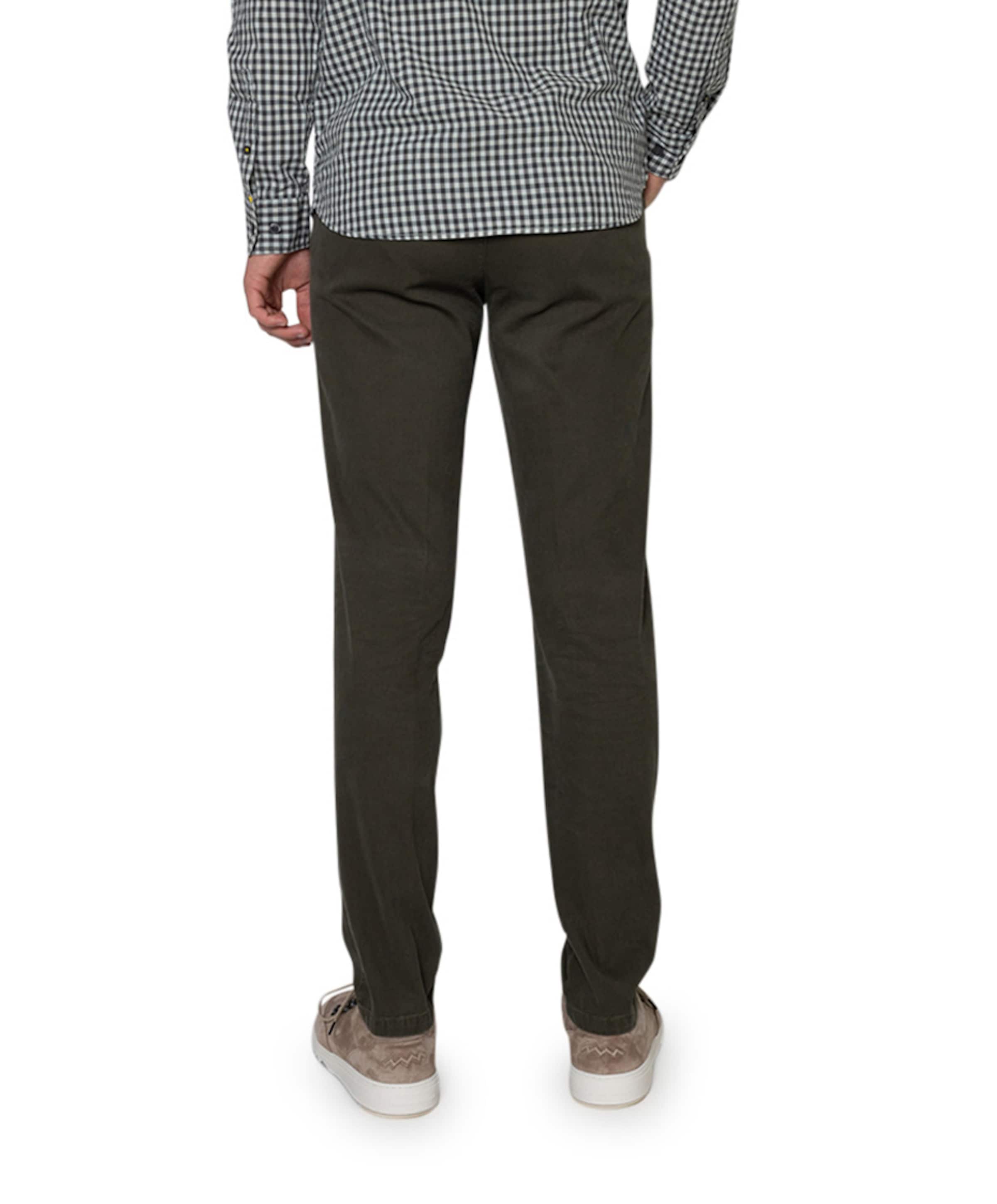Com4 Swing Front Collection heren broek groen