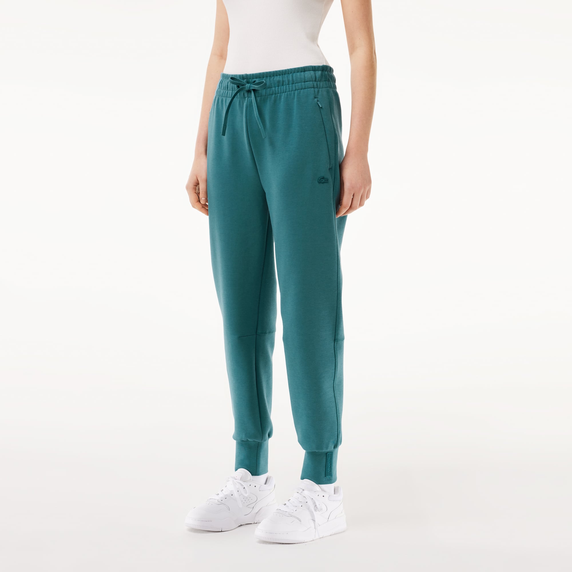 Pantalon de survêtement Jogger femme Lacoste en double-face Pantalons de survêtement - Bleu - Lacoste - Femme