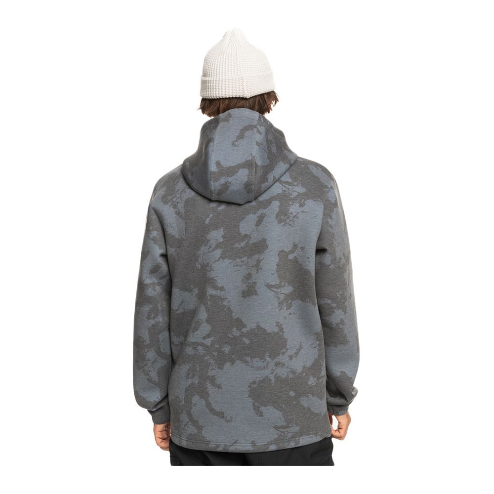 Quiksilver SHREDDER - Sweat Homme tie dye true black