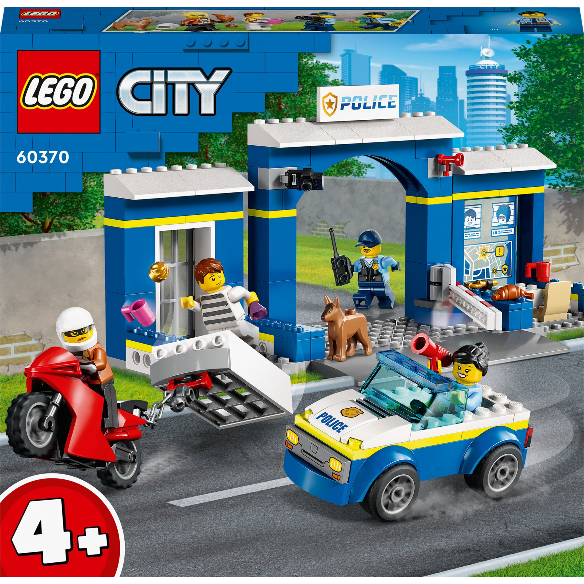 LEGO Konstruktionsspielzeug City Ausbruch aus der Polizeistation