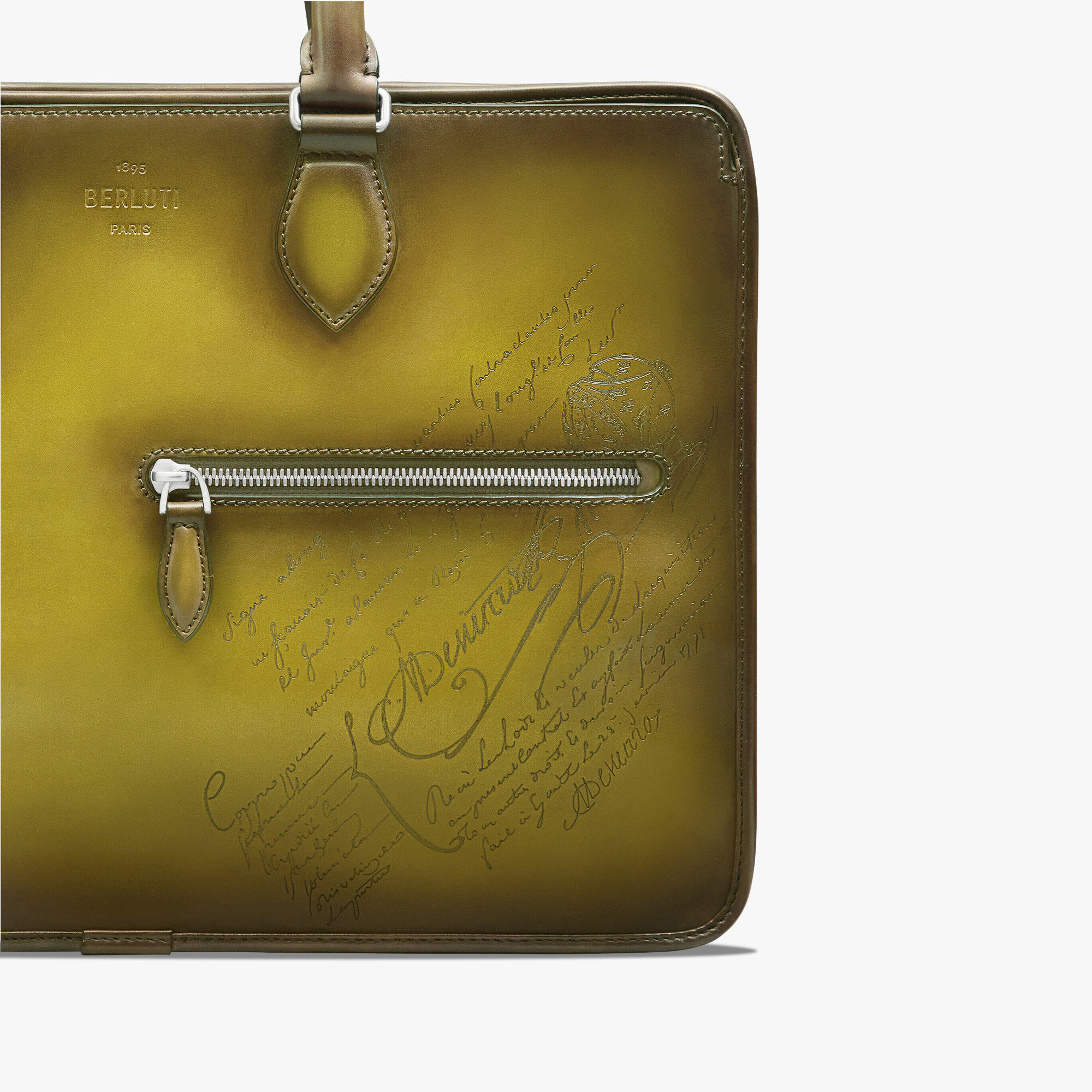 Cartable Un Jour En Cuir Scritto