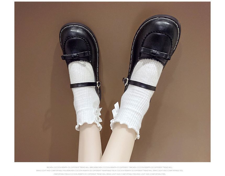 Terute - Mary Jane-schoenen met strikaccent