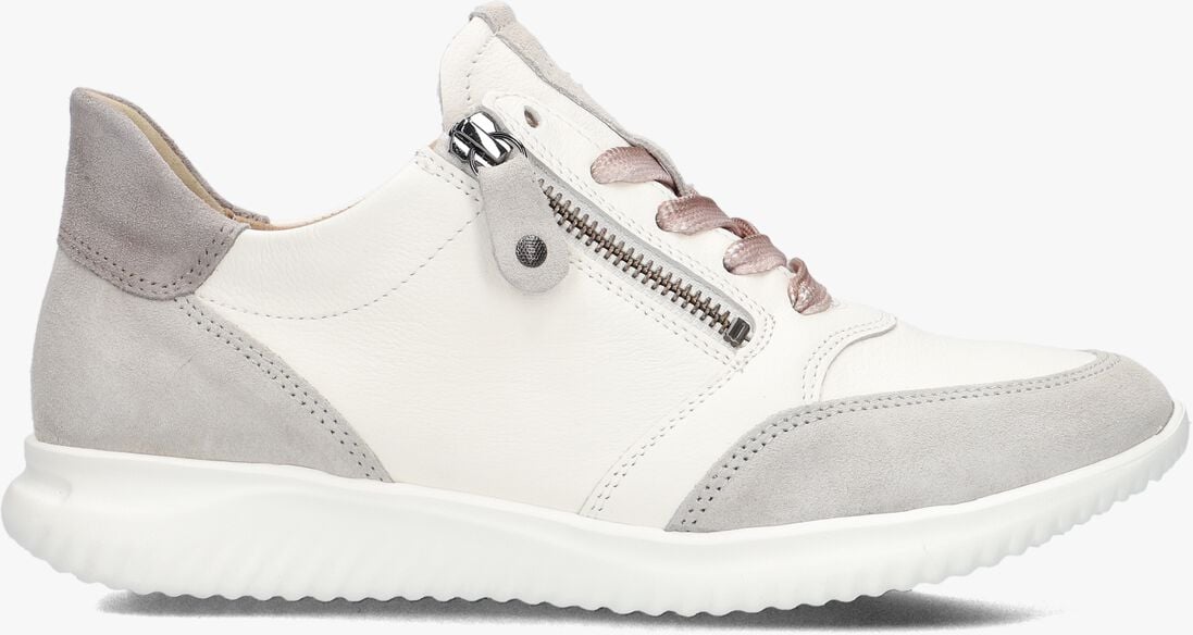 beige hartjes lage sneakers breeze