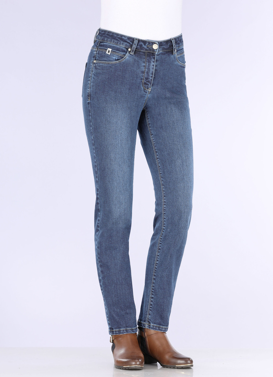 Jeans mit praktischer Handytasche