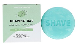 Shampoo Bars Scheerzeep Aloë Vera en Komkommer 60GR