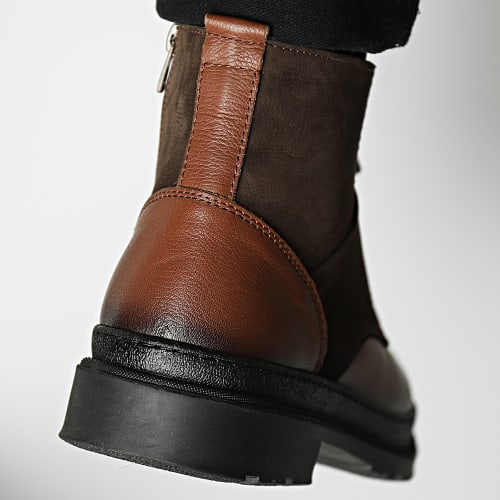 Chaussures Cuir 486 Marron