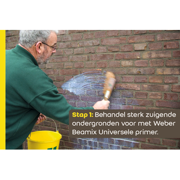 Weber Beamix decoratieve buitenstuc tuinmortel 20 kg