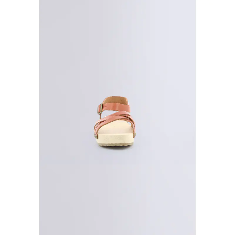 SOLAR CAMEL BRIQUE SANDALES Cuir Fille