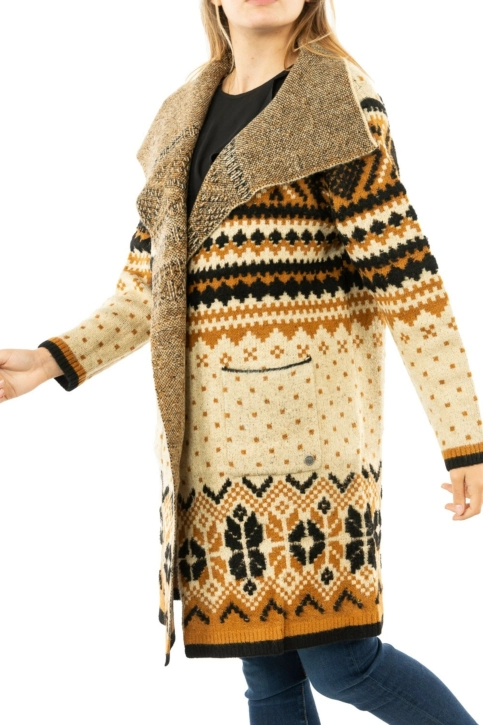 gilets cardigans bsb 044-215004 safron