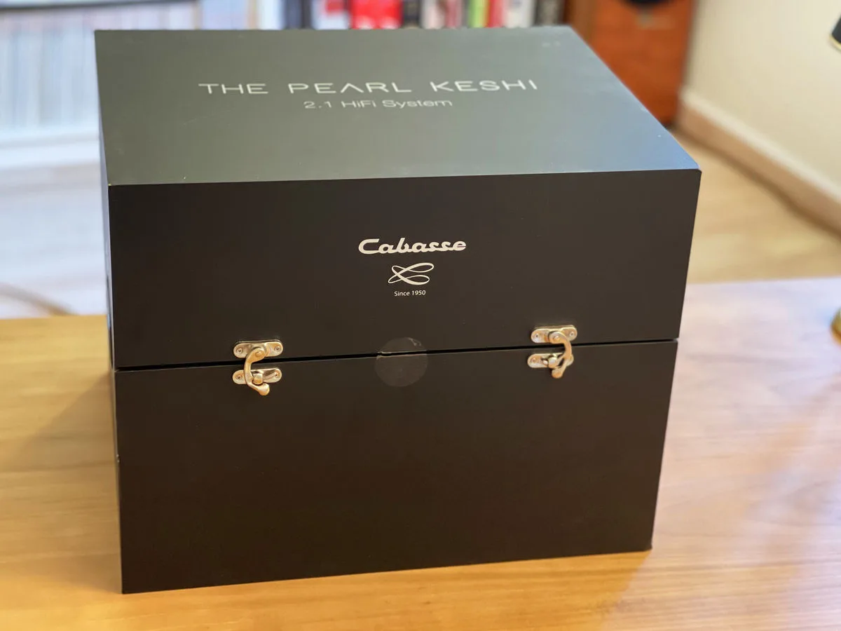 Cabasse The Pearl Keshi 2.1 System Noir laqué Enceintes connectées