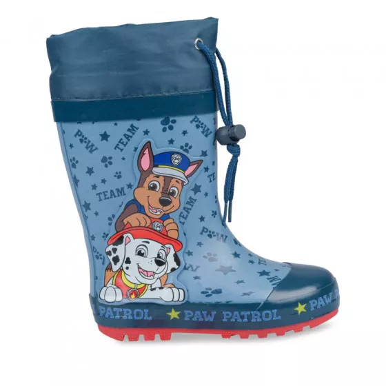 Bottes de pluie BLEU PAW PATROL
