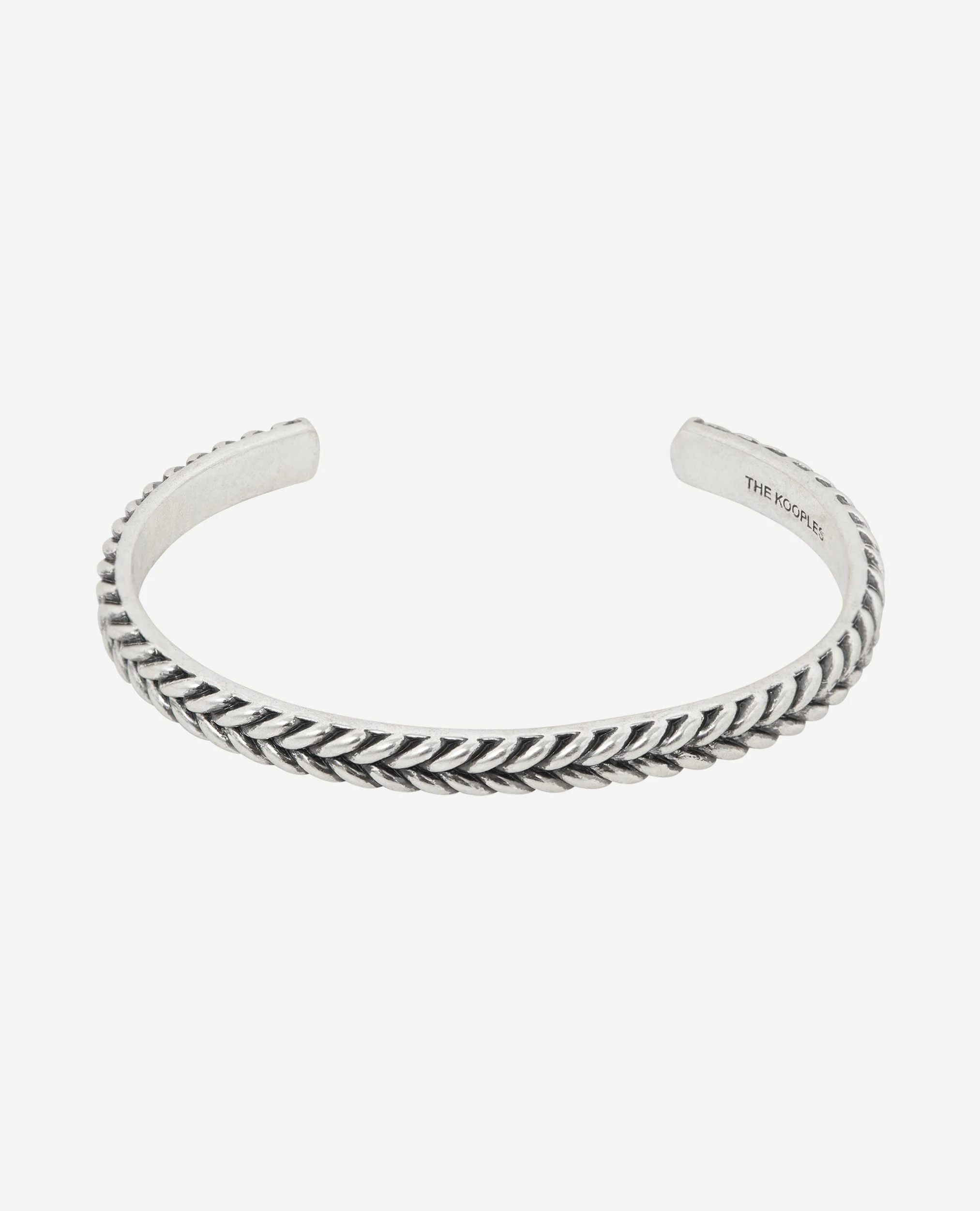 Bracelet jonc argenté