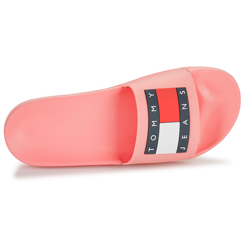 Tommy Jeans - TOMMY JEANS FLAG POOL SLIDE ESS - Rose