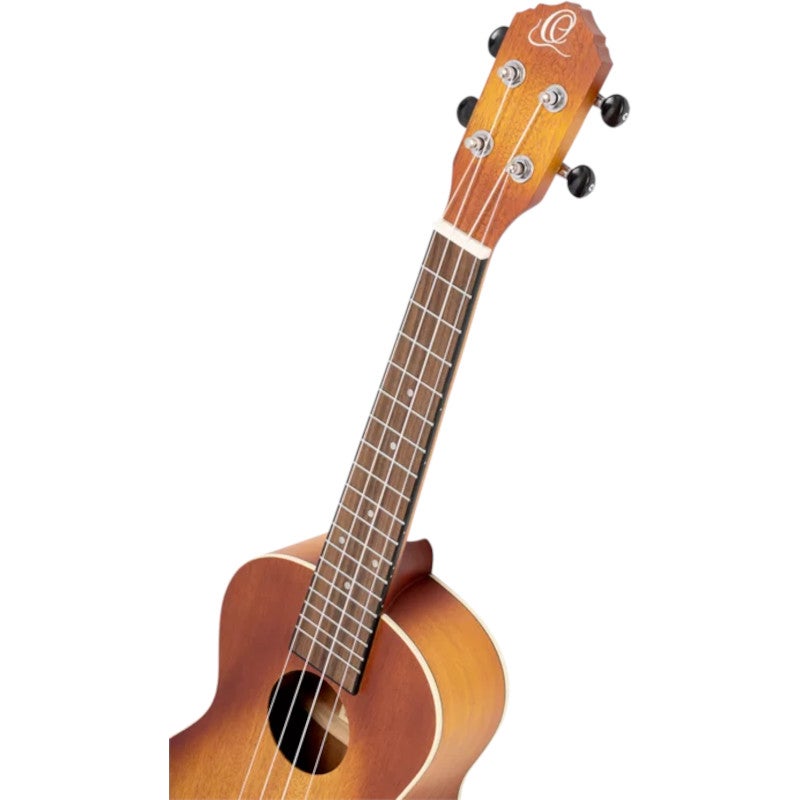 Ortega RUDAWN-L Earth Series Concert Size Ukulele Dawn Sunburst linkshandige concert ukelele
