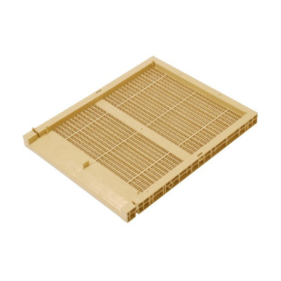 Plateau plastique antivarroa pour ruche