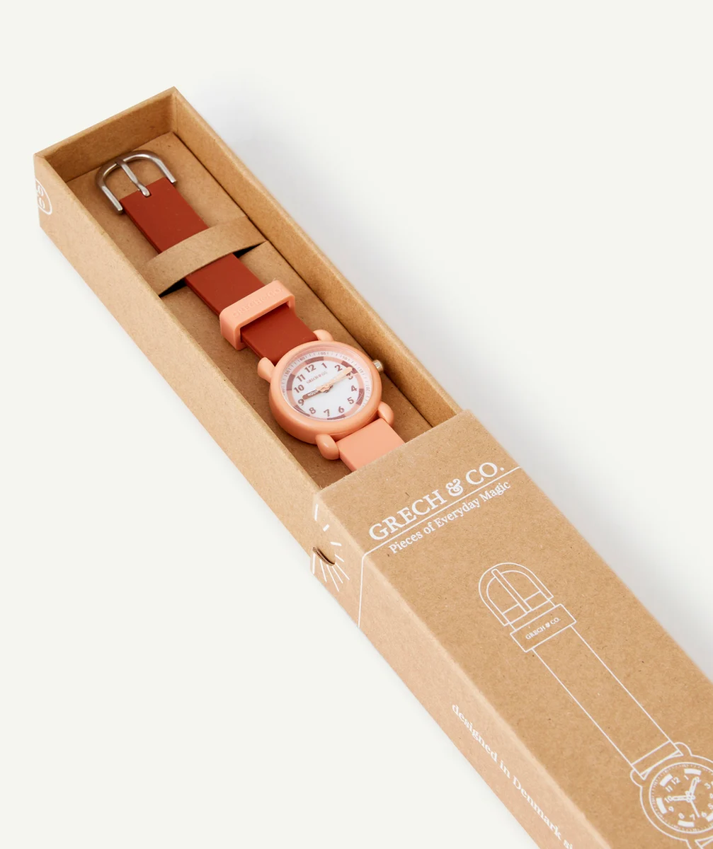 GRECH & CO.MONTRE MARRON ENFANT