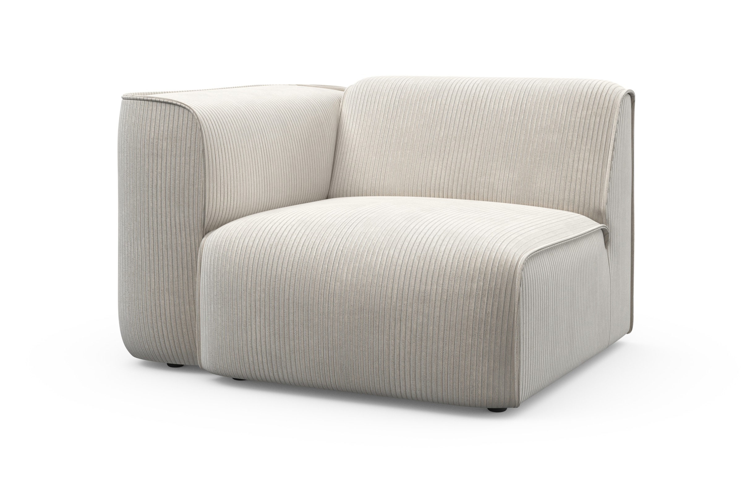 GOODproduct Sessel »Sofa-Eckelement, Masse B/T/H: 109/97/46 cm« als Modul oder separat verwendbar, für individuelle Zusammenstellung