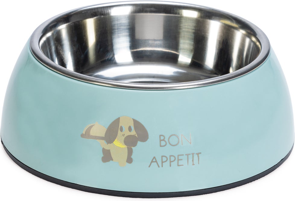 Beeztees hondenvoerbak Droppy blauw D 18 H 6,5 cm 350 ml