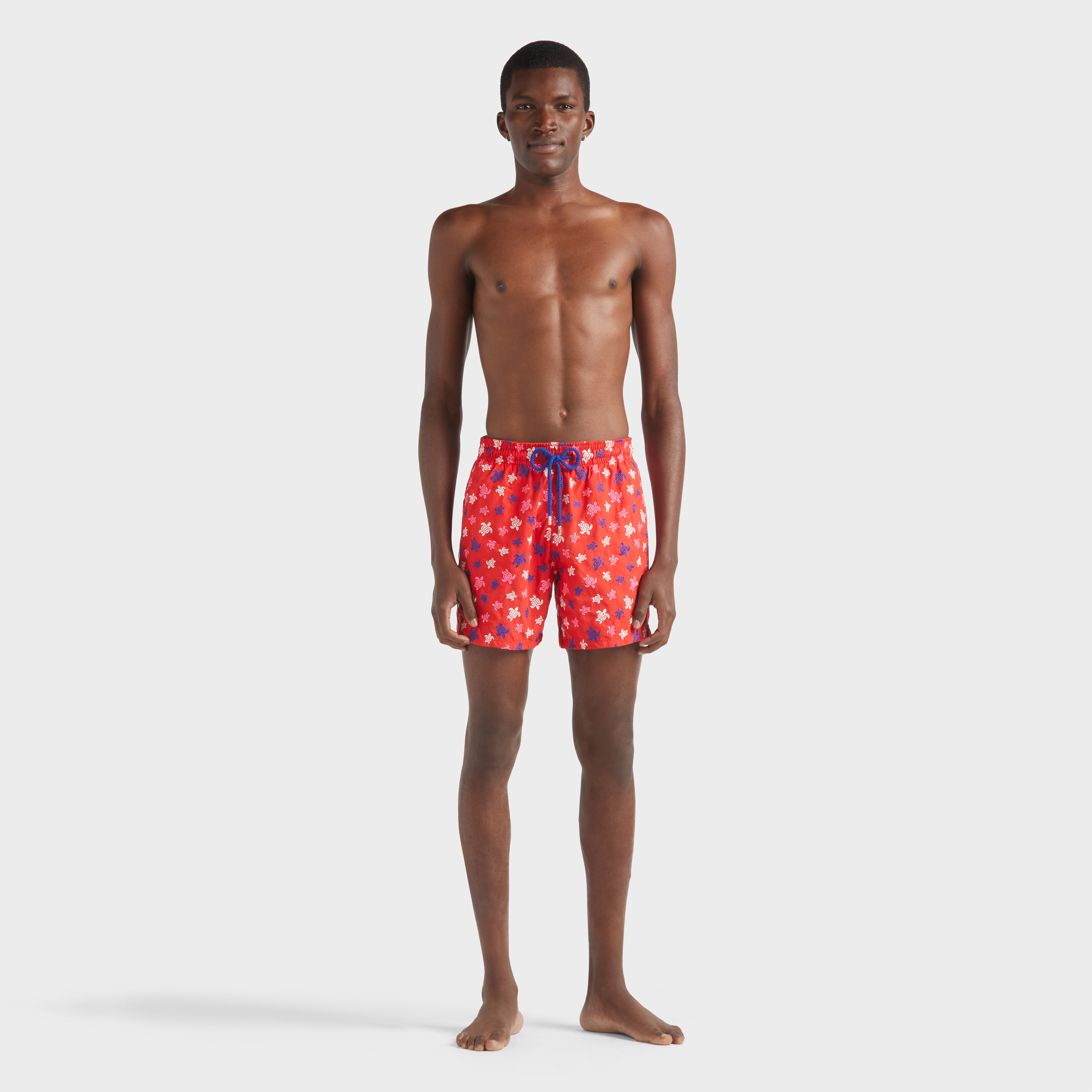 Maillot de bain homme brodé Ronde des Tortues