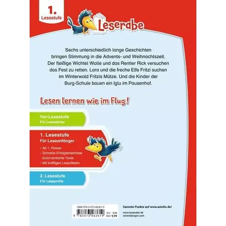 Ravensburger Leserabe Sonderausgaben: Zauberhafte Weihnachtsgeschichten für Erstleser
