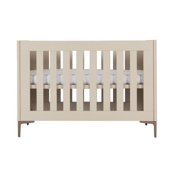 TWF Ledikant 60 x 120 - Commode 3 Laden - Hanglegkast 2 Deuren 1 Lade Salerno Metaal